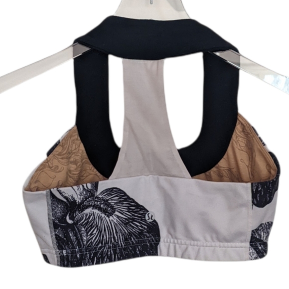 Lululemon Racerback Scoop Floral Sports Bra - Picture 2 of 4